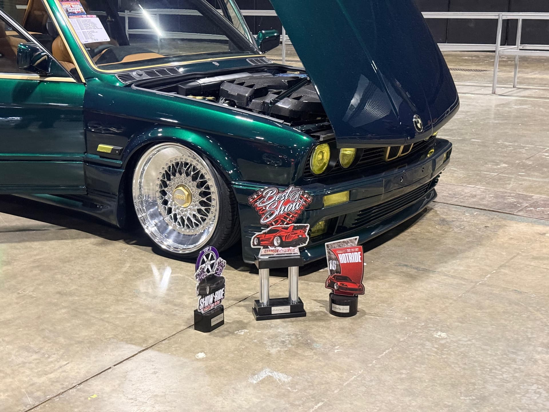 Best of Show, Top 5 Show Ride and Hot Ride awards