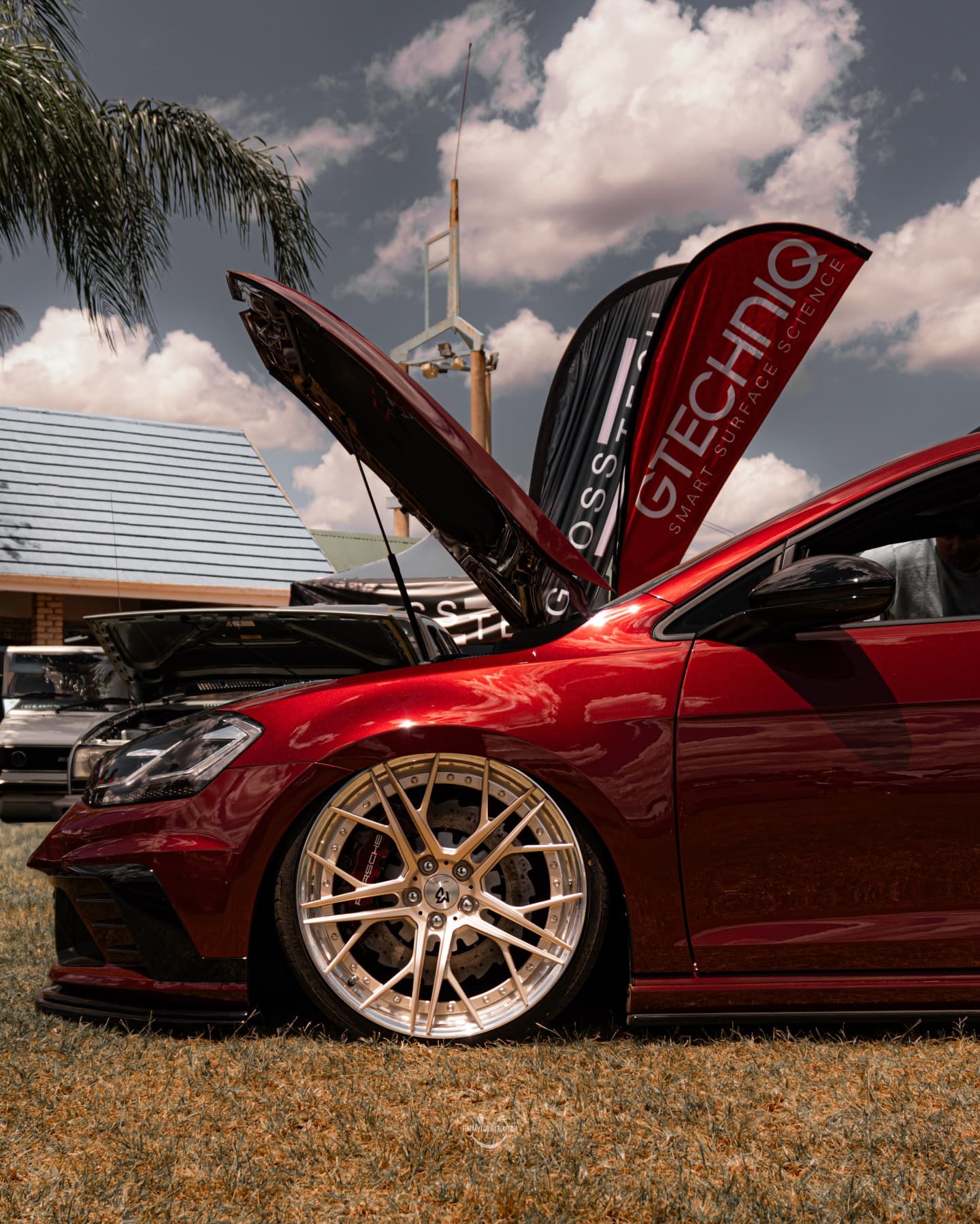 Hood up at AutoStyle, GTechniq detailing on display